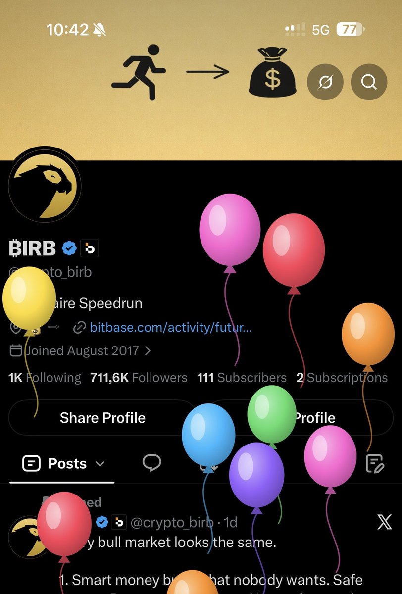 crypto_birb's tweet photo. Just turned 33.

Definitely a breakthrough year for me.

I've never had this much clarity in my life.

My circle is much smaller now - less noise, more truth.

Thank you, Jesus Christ, my Lord and Savior. https://t.co/x2ySDncHet
