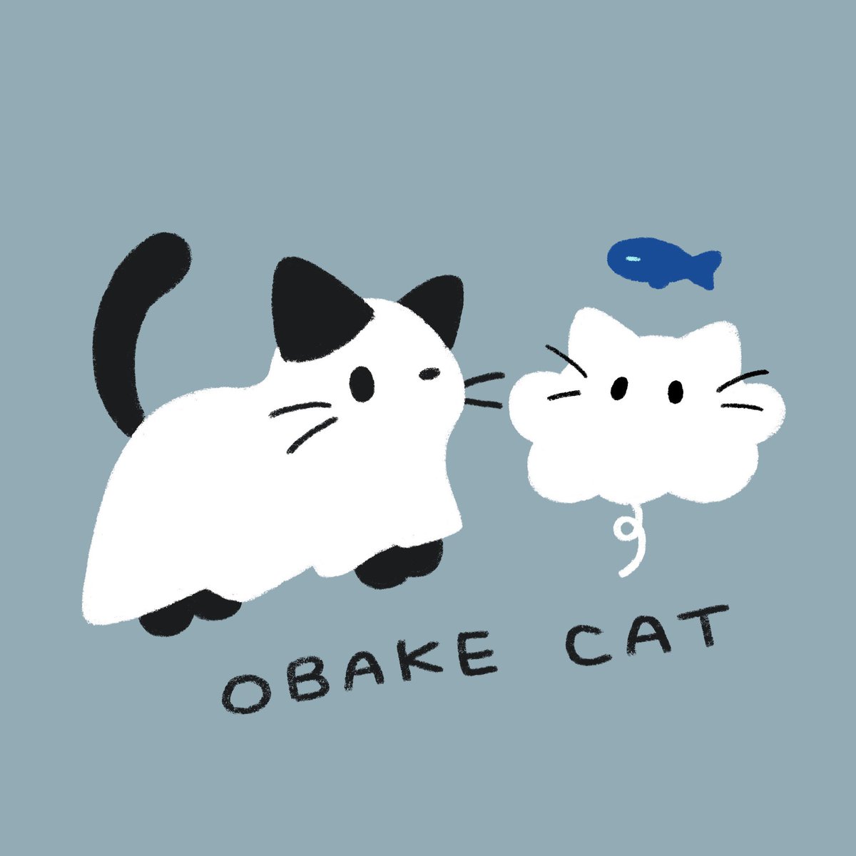 mfana_57's tweet photo. にゃばけちゃん🐱おばけ猫ちゃん🐈‍⬛ https://t.co/i3ezSDgPzT