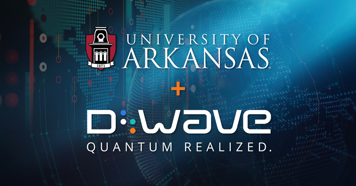 dwavequantum's tweet photo. Today, D-Wave and the Supply Chain Management Research Center in the @uarkwalton (SCMRC), announced a collaboration to explore quantum computing’s impact on complex supply chain problems.

In addition, D-Wave announced it has also joined the SCMRC partnership program, which currently has more than 25 industry partners.

The collaboration between D-Wave and the SCMRC will explore foundational and applied research in quantum optimization for a variety of supply chain use cases, including transportation routing, logistics network design, inventory and resource allocation, scheduling and decision-making under disruption.

Read more: https://t.co/sokGTv3HPf
