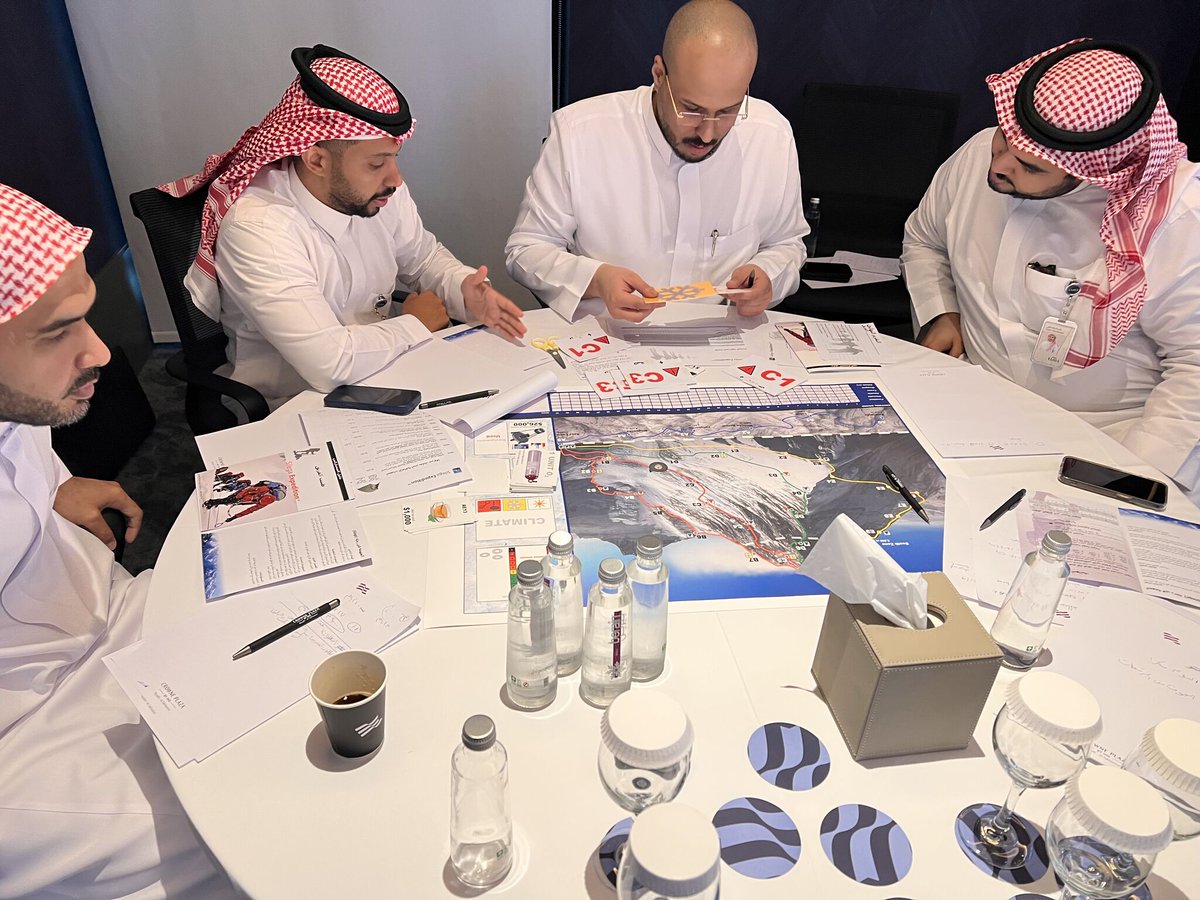 SilegaTeam's tweet photo. Great to see #TAIBA experiencing Silega Expedition™ in Saudi Arabia with Multiverse. 🏔️

Leadership, planning and teamwork are not just discussed — they are experienced under pressure.

That’s where the real learning happens.

#Leadership #ExperientialLearning #Teamwork #Saudi https://t.co/YaeamWv3Tu