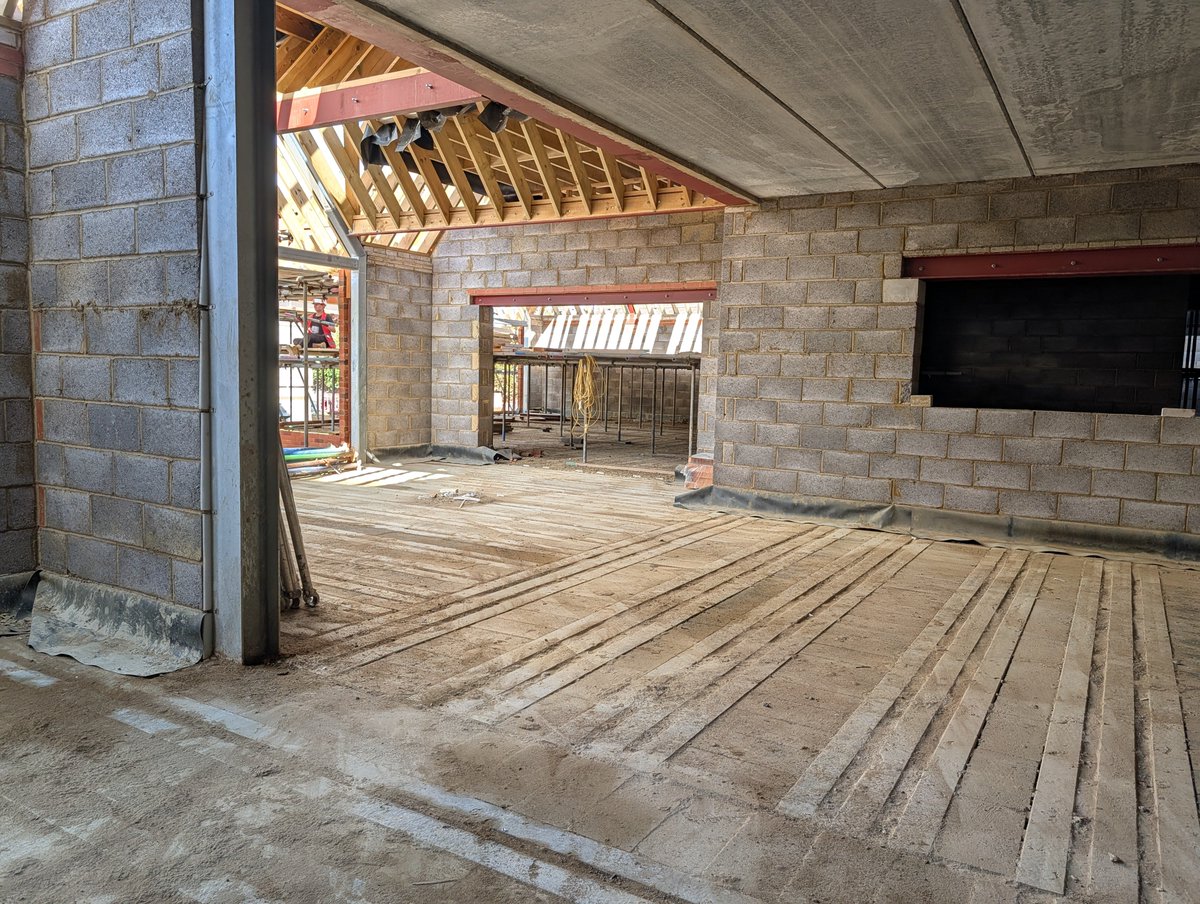 MEB_Design's tweet photo. Great to see progress on site at Holy Trinity Redhill, thanks to Hystar Construction and team.

#architecture #communities #church https://t.co/FhxtDBHJBp