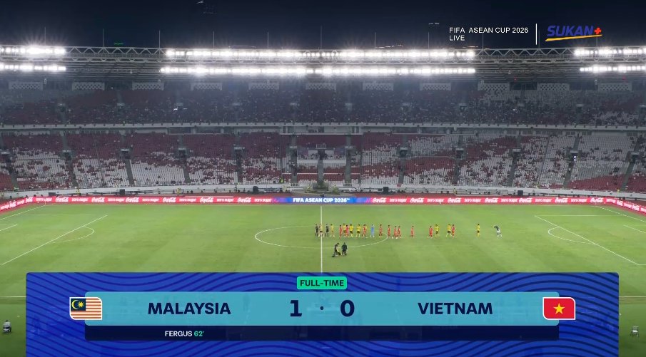 HarimauMYstats's tweet photo. BRONZE!🥉
Malaysia beat Vietnam to claim third place.
First win vs Vietnam since 2014 ending 12 winless run, 9 game losing streak.
2nd win in Gelora Bung Karno against Vietnam since 1997.
4th straight clean sheet, first since 2022.

#HarimauMalaya #MASvsVIE #FIFAASEANCup https://t.co/M58vcsHSrX