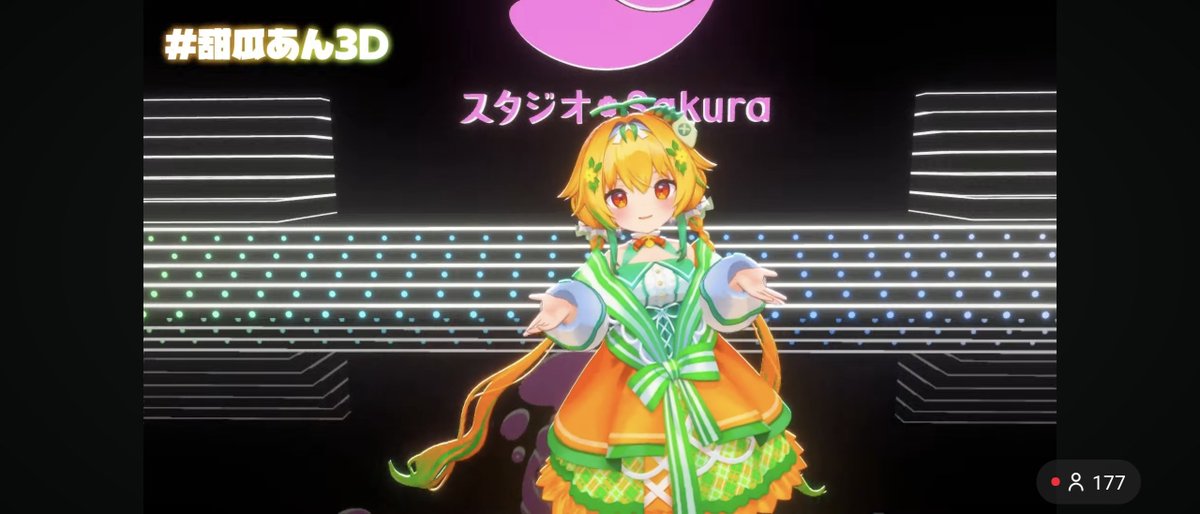 MazeraZera's tweet photo. 甜瓜あん3Dライブよかったよ〜
#甜瓜あん3D https://t.co/lMGQ0MU8fz