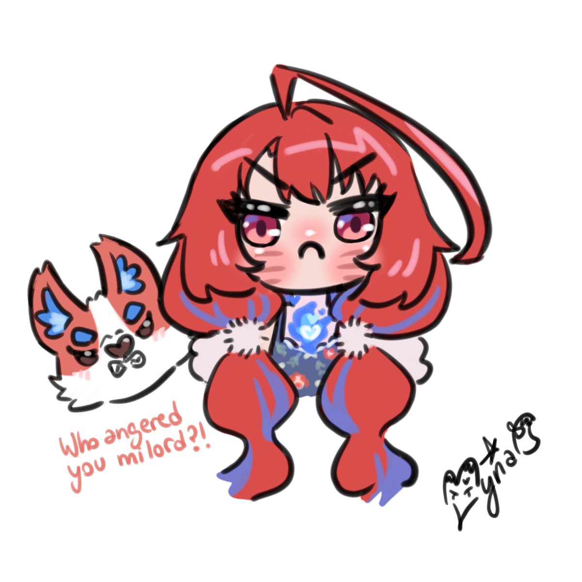lyriasshin's tweet photo. Why she angry? >:(
#BloodflameArt https://t.co/0GF1fKV4dM