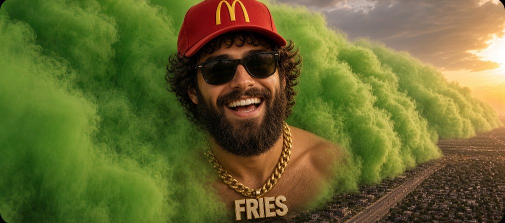 DotKek69420's tweet photo. @Wonka0x Simon literally put the $🍟 in the bag 😂 https://t.co/tP1UVRox9N