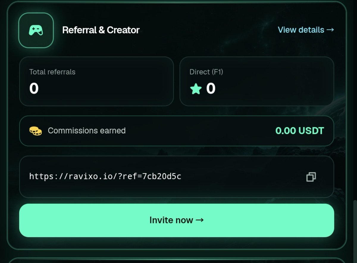 noctisiren's tweet photo. been checking out ravixo and honestly, i’m loving the potential here 👀 the features look really promising and i’m excited to see where this goes. definitely worth keeping on your radar 🔥
join me here: https://t.co/pJlQo9Y564
#RAVIXO https://t.co/RzV4fykYXO