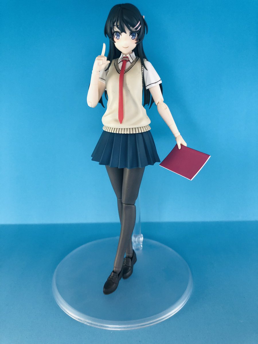 0714Tesshy's tweet photo. プラモ制作　桜島麻衣
塗装出来る良さ、パンツの塗装や色を変えることが出来る！これ重要！

スカートの形と私の撮影下手の為、うまくできなくてすみません。

#KADKAWA PLASTIC MODEL https://t.co/twbMX4uGG2