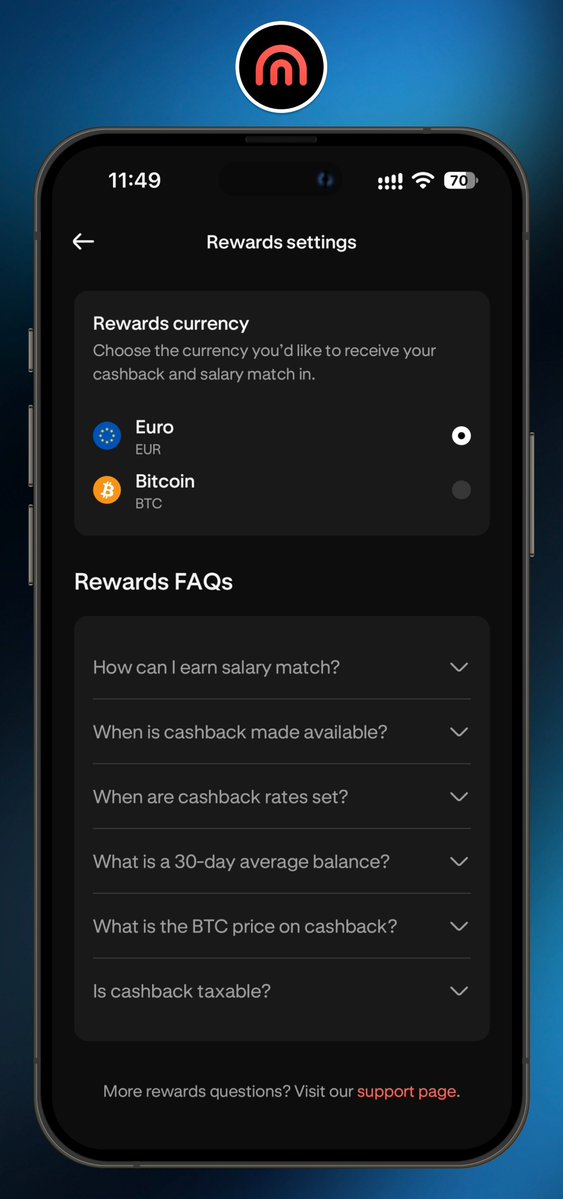 0xDani's tweet photo. Why are Krak and Bitget Wallet doing this while other cards ignore it?

Almost every crypto card offers cashback

But why do so few projects let users choose what they actually want to receive it in?

Krak lets users receive cashback in EUR or BTC

Bitget Wallet also added cashback options: USDC, BTC, GOLD, or tokenized S&P 500, Tesla, Google, or Nvidia stocks

To me, this is a very simple feature that can increase loyalty to a card

Whether a user wants BTC, a stablecoin, the project’s own token, gold, or stocks, they should be able to choose what they receive as cashback

I see projects focusing a lot on the cashback percentage, but what you actually receive it in matters just as much

If your card let you choose your cashback asset, what would you pick?