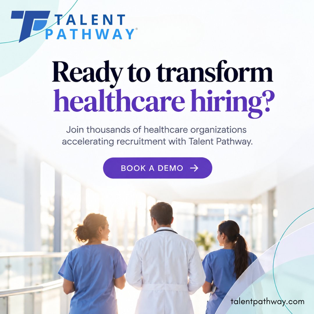 TalentPathwayUS's tweet photo. Healthcare hiring moves fast. Your technology should move with it. https://t.co/5GJBIY3eqk
