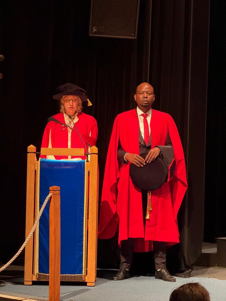 SPYLOfficial's tweet photo. SPYL in Education | 📚🎓

We wish to congratulate Cde. Dr. Neporo, the SWAPO Party Youth League district secretary for Walvis Bay-Urban, on his academic milestone, graduating with a doctor of philosophy (PhD) in science education from the Rhodes University of South Africa, after successfully defending his thesis entitled: "Unlocking the Understanding of Saponification”

Cde. Dr. Neporo is a science teacher by profession and a part-time Educational Research Lecturer.