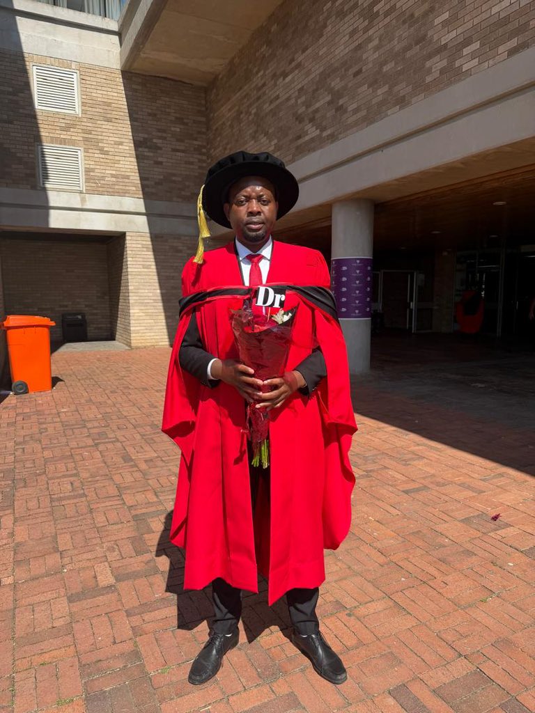 SPYLOfficial's tweet photo. SPYL in Education | 📚🎓

We wish to congratulate Cde. Dr. Neporo, the SWAPO Party Youth League district secretary for Walvis Bay-Urban, on his academic milestone, graduating with a doctor of philosophy (PhD) in science education from the Rhodes University of South Africa, after successfully defending his thesis entitled: "Unlocking the Understanding of Saponification”

Cde. Dr. Neporo is a science teacher by profession and a part-time Educational Research Lecturer.
