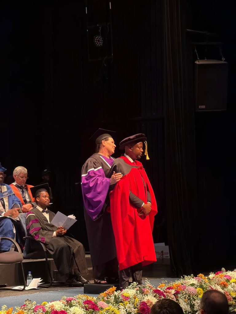 SPYLOfficial's tweet photo. SPYL in Education | 📚🎓

We wish to congratulate Cde. Dr. Neporo, the SWAPO Party Youth League district secretary for Walvis Bay-Urban, on his academic milestone, graduating with a doctor of philosophy (PhD) in science education from the Rhodes University of South Africa, after successfully defending his thesis entitled: "Unlocking the Understanding of Saponification”

Cde. Dr. Neporo is a science teacher by profession and a part-time Educational Research Lecturer.