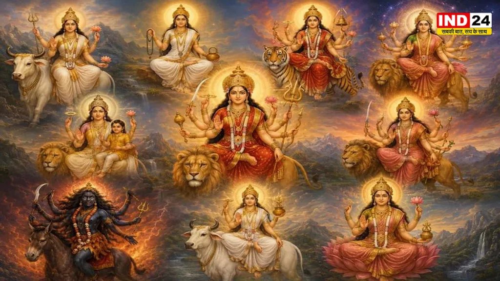 IND24MEDIA's tweet photo. नवरात्रि के 9 रूप, जीवन की 9 शक्तियां!
https://t.co/EQbiSWhq07
#Navratri #ShardiyaNavratri #NavDurga #DurgaMaa #Navratri2026 #MaaDurga #SanatanDharma #HinduFestival #NavDurgaForms #Spirituality #Bhakti #Dharma #IndianCulture #NavratriSpecial https://t.co/sWenWsijL1