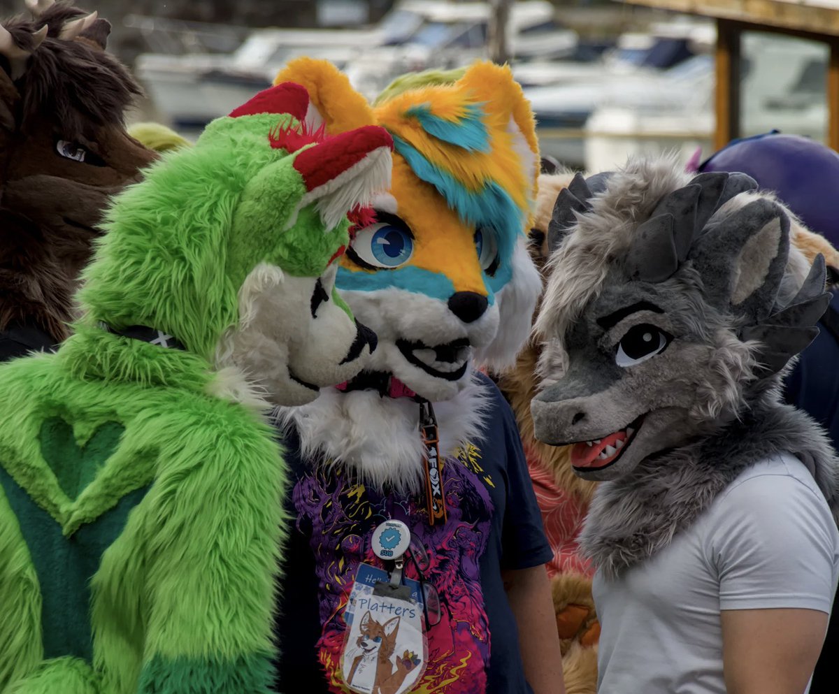prezypaws's tweet photo. Went to Bristol Furs this Saturday, it was a lot of fun!

#furry #fursuit #furmeet #gymfur #bristol https://t.co/Mdg3KhpI1K
