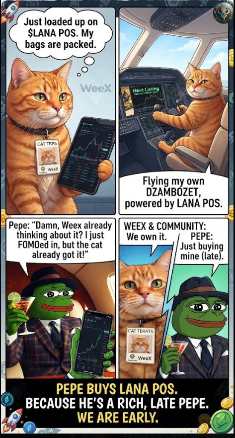 Naskalnikxp's tweet photo. @WEEX_Official Which coin should we list this week LANA-SOLANA_LANACOIN https://t.co/nYbwTaD5Oe
