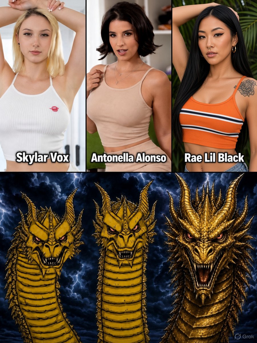 Othayarukitta's tweet photo. Perfect trios ...Agree 👍🏻🍑 

SKylar Vox , Antonella , Rae lil black https://t.co/fqUmZPE0iO
