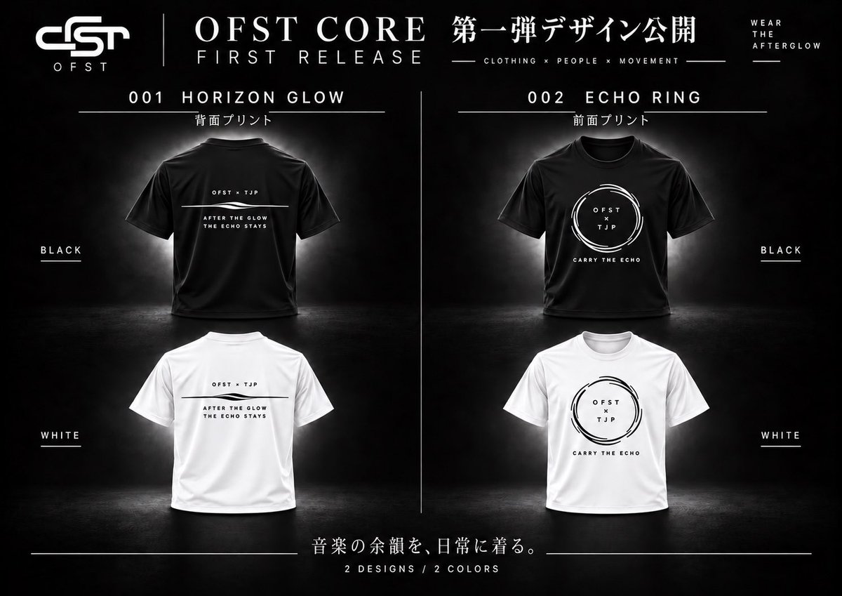 CROWNBEATS_P's tweet photo. 皆さんの声から生まれたTJPからお届けするアパレル、OFSTの続報👍

あれから印刷業者ともいろいろ進めながら、印刷クオリティーを上げるために少しだけデザインを変更しました✨

サンプル確認次第、予約受付しようと思うので、今月中にはスタートできるかと✨ https://t.co/MhlxfchtLM