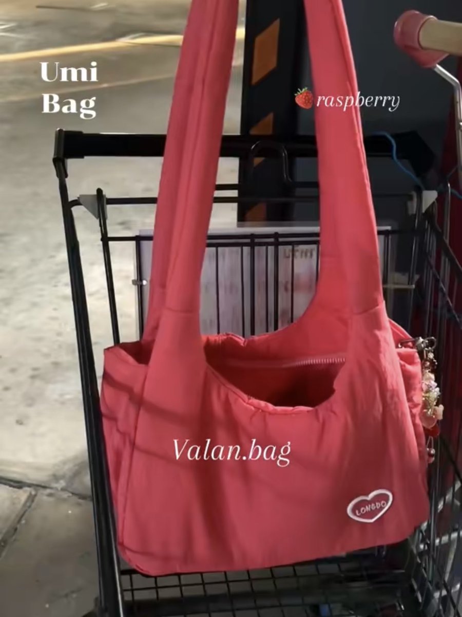 ValanBag's tweet photo. 🍒กระเป๋าสะพาย Umi bag สีราสเบอร์รี ผ้านุ่มลื่น ตัวปิดเป็นซิป ใส่ไอแพดได้ ด้านในมีช่องเล็ก
https://t.co/3W4PvKCW6J
#Shopeeaffiliate #ป้ายยา #รีวิว #กระเป๋า #กระเป๋าผ้า #กระเป๋าสะพายข้าง #กระเป๋าแฟชั่น #กระเป๋าผู้หญิง #ลดราคา #bag #ootd #ลดราคา #โปรแรง #กระเป๋าสวย #กระเป๋าน่ารัก https://t.co/VT1YqZqy6a