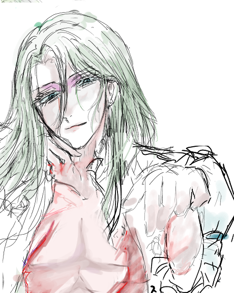 roseleviam's tweet photo. #OCㅤㅤ 
#創作
絵チャで���いた王
肌、傷注意です https://t.co/v2f9SsP7Yd