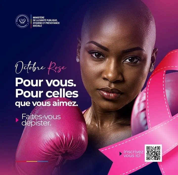 maddybokelo's tweet photo. 🎀 OCTOBRE ROSE | CAMPAGNE DE SENSIBILISATION ET DE DÉPISTAGE DU CANCER DU SEIN ET DU CANCER DU COL DE L'UTÉRUS 🎀 
N’attendez pas que la maladie se manifeste pour agir. Faites-vous dépister et encouragez une autre femme à en faire autant. Ensemble, protégeons nos vies. https://t.co/lxdPzGXKci