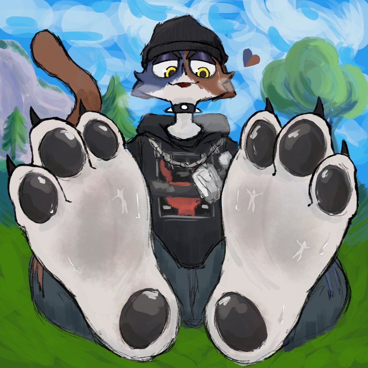 JohnRatFucker's tweet photo. [CW: Micro, Dirty paws]

Meowskulls clutching a 1v3 with some unconventional methods...

#sizetwitter #meowskullsfeetfreaks https://t.co/GKPTBOXROl