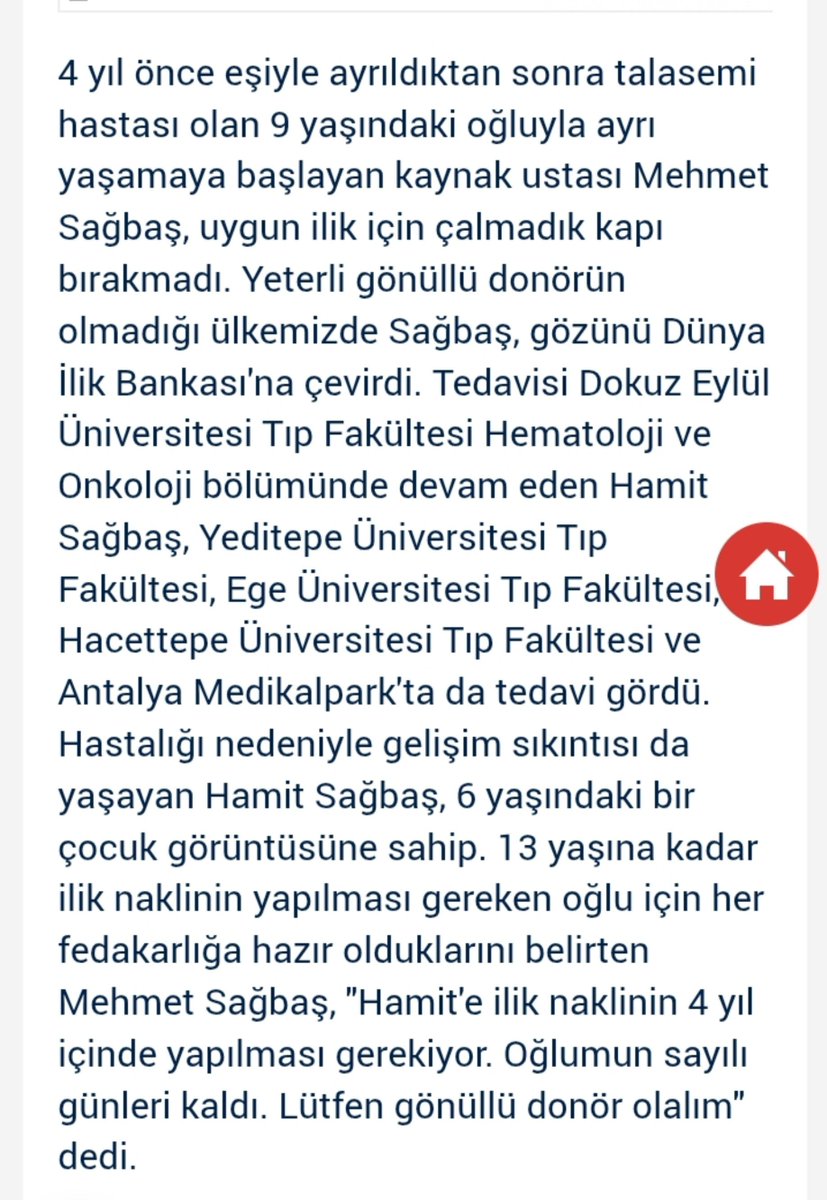 cchaevhs's tweet photo. Başka bir haber daha buldum 2017 yılından yine babası haber yaptırmış adam her yere yazmış danör bulunsun diye. o sırada Hamit 9 yaşında https://t.co/uj29vCVZxg