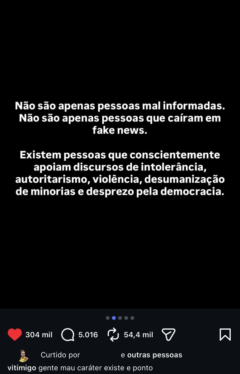 colemansgf's tweet photo. post que a Gabi curtiu e é exatamente isso aqui. Já não é mais sobre desinformação ou ingenuidade tem muito tempo,infelizmente resta aceitar https://t.co/YiLVrHWVPh