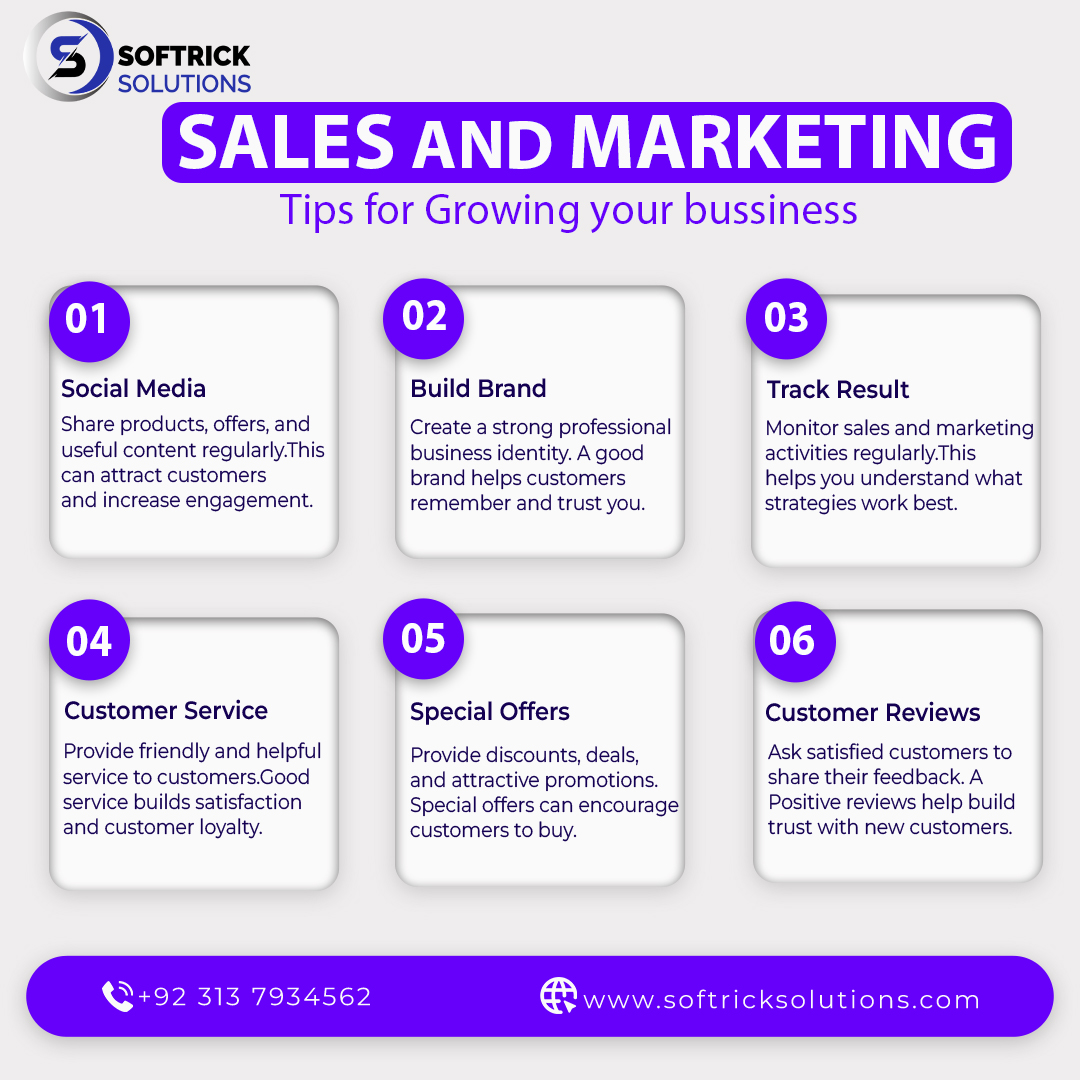 softriksolution's tweet photo. 🚀 6 Simple Tips to Grow Your Business!
Grow smarter with Softrick Solutions. 📈
📱 Contact us: info@softricksolutions.com
#SoftrickSolutions #MarketingStrategy #BusinessGrowth #DigitalMarketing #SalesAndMarketing #DigitalSolutions #CustomerExperience https://t.co/u21gcacAIX