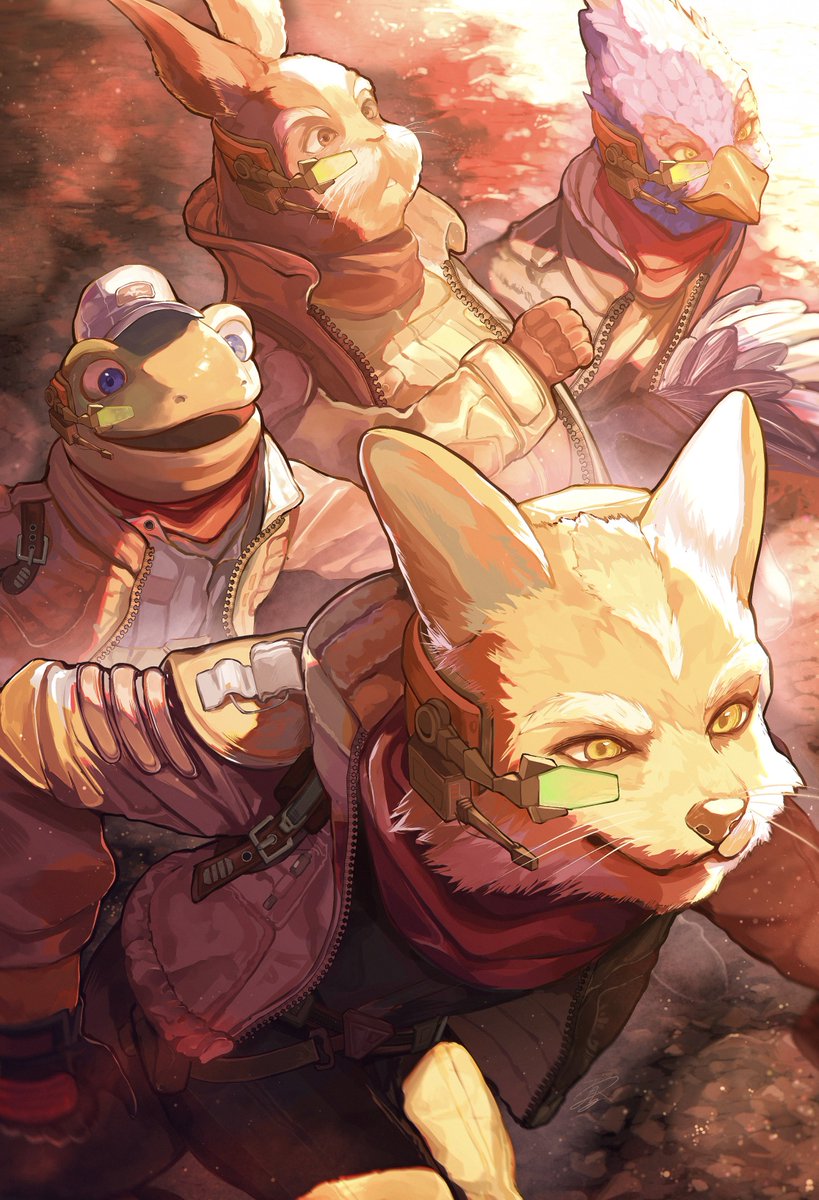 Takaimmm's tweet photo. #starfox https://t.co/9uxnVL7r0H