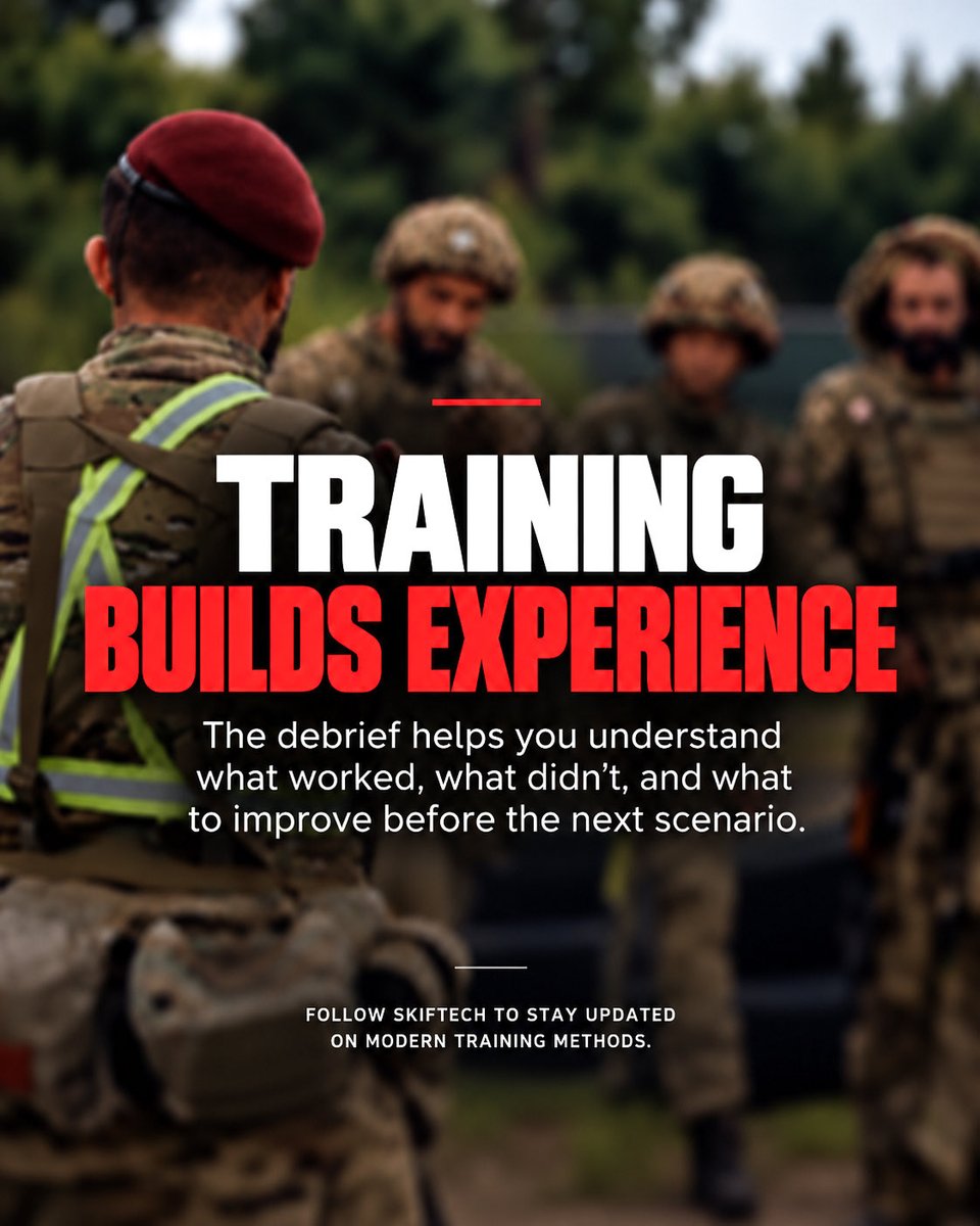 SKIFTECH_'s tweet photo. Training doesn’t end when the scenario does.

Military Statistics helps instructors review the timeline, analyze participant actions, identify mistakes, and see what should be improved before the next session.

Every training scenario should make the next one better.

#SKIFTECH #MilitaryTraining #DefenseTech