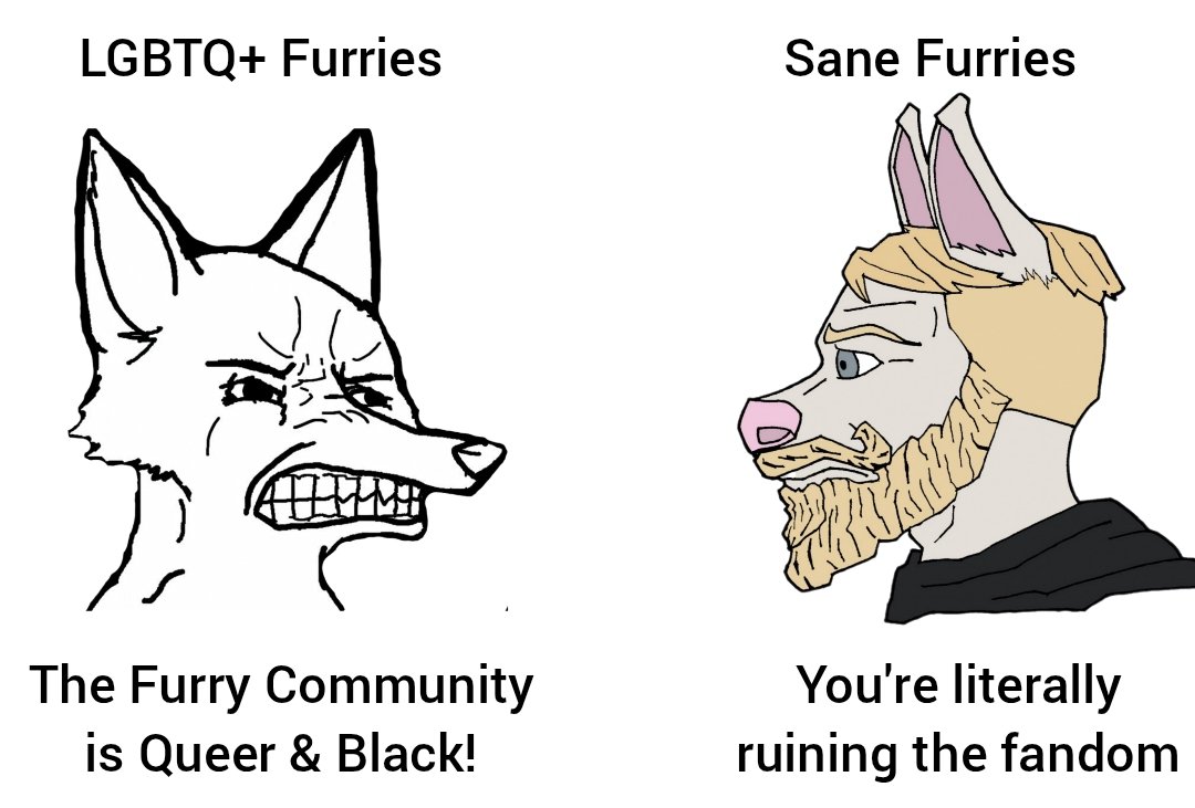 Wintersgoldapp0's tweet photo. Just existing as a sane furry these days https://t.co/OnFf8l79yG
