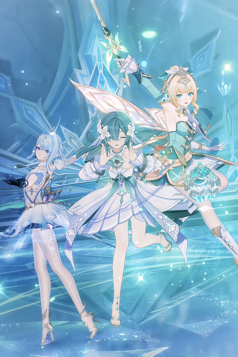 itsumonemuiayu's tweet photo. 🩵🤍💚
#Vodyanitsa  #Vesna  #Odette #GenshinImpact https://t.co/kz7Tz894Pb