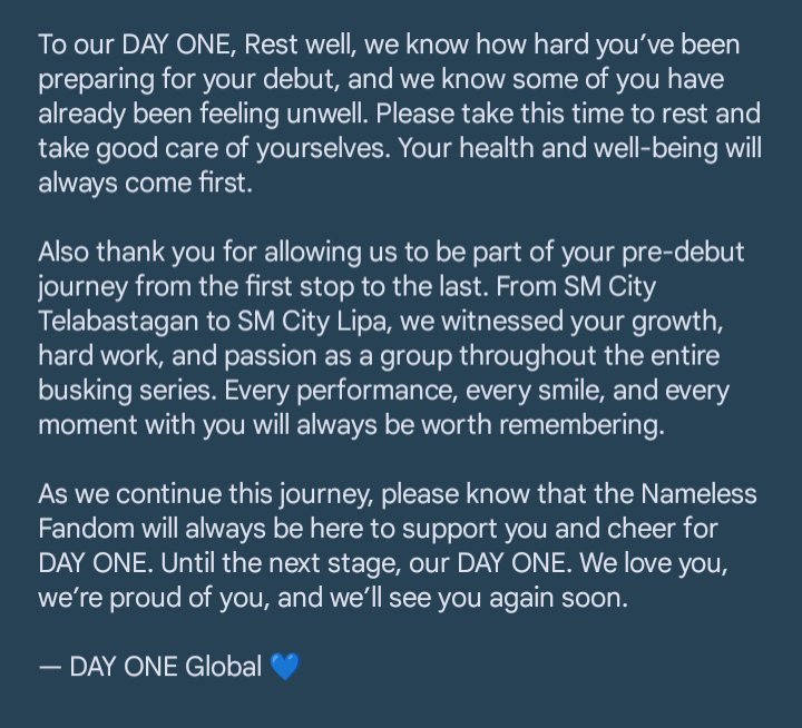 dayonee_global's tweet photo. We love you @DAYONEOfficial_ 🩵💙

OUR STORIES WITH DAY ONE

#DAYONEFindTheirStories #DAYONEOfficial https://t.co/Yi83QOocDj