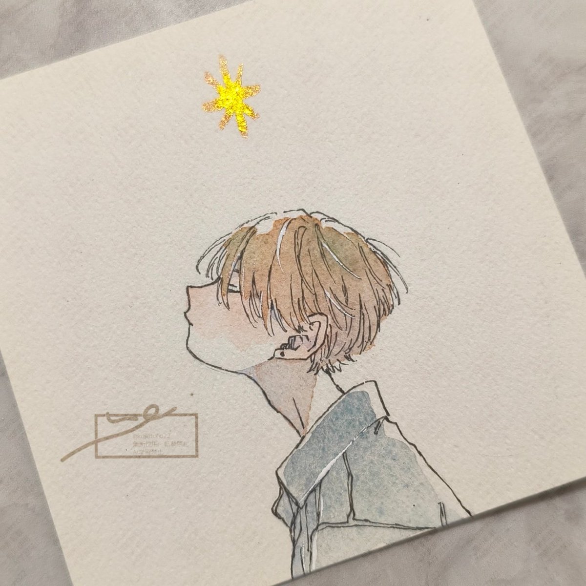 kusatoho22's tweet photo. ドローイング✨️
#透明水彩 https://t.co/y1jAs8s3xo