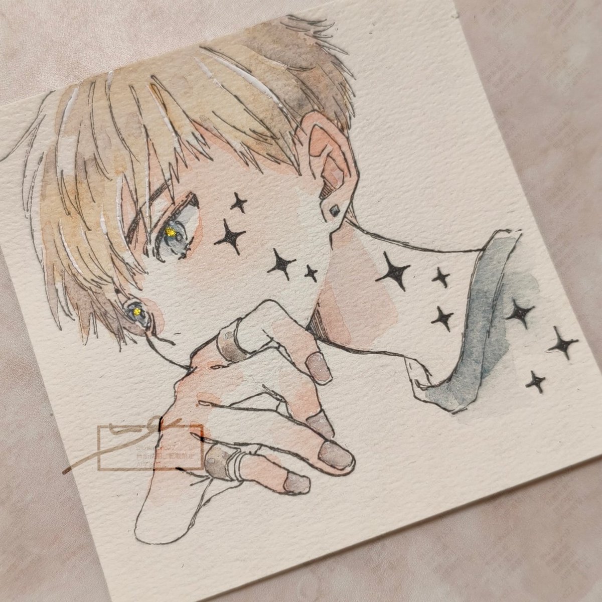 kusatoho22's tweet photo. ドローイング✨️
#透明水彩 https://t.co/y1jAs8s3xo