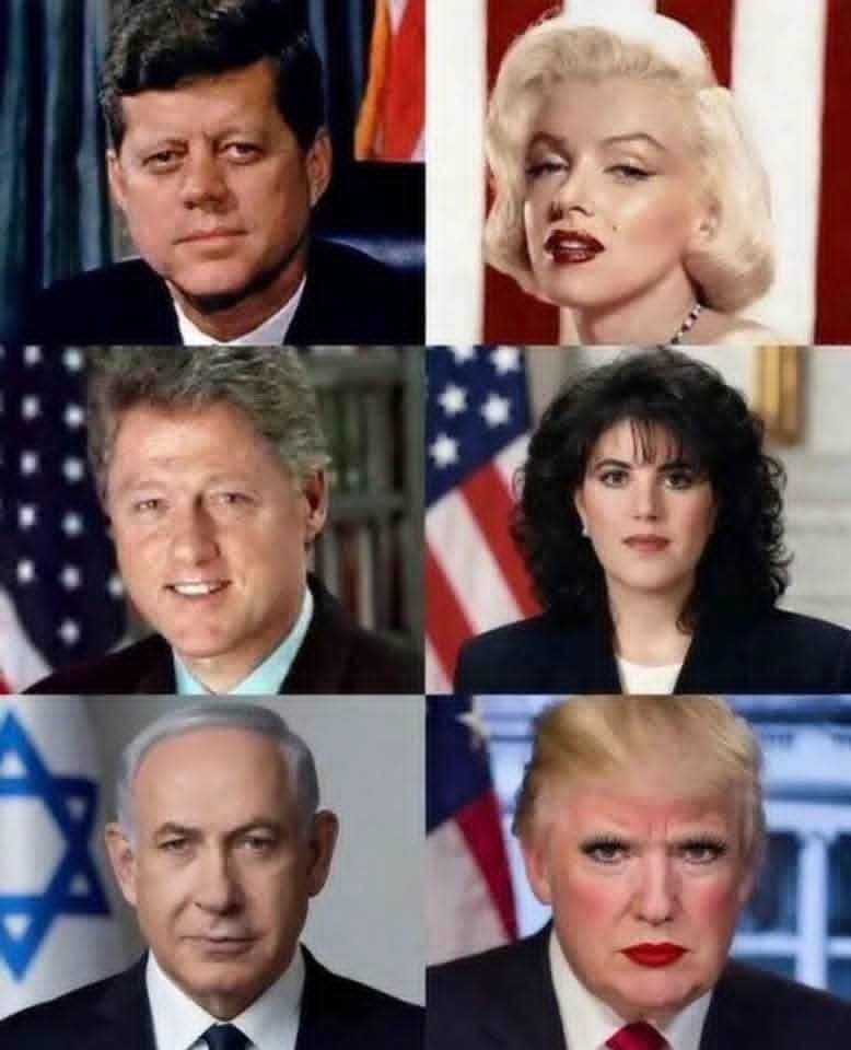 MrWoodson124's tweet photo. The Presidents &amp; their whores https://t.co/WAdVjIEsjr