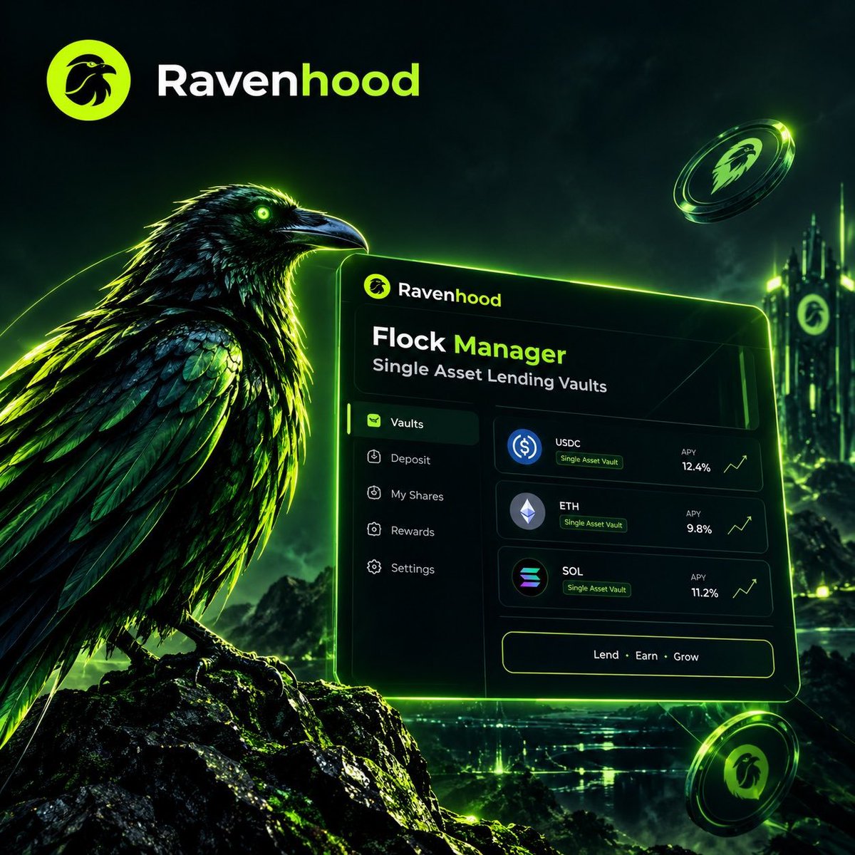 DualEngr's tweet photo. A lot of DeFi projects focus on attracting liquidity.

Ravenhood is taking a different approach: building an economy where liquidity, treasury growth, and the $RVH token can reinforce each other.

The interesting part is how the protocol is designed around long-term alignment.

Treasury assets can be deployed into liquidity pools, while mechanisms like buybacks and burns can gradually reduce circulating supply as the ecosystem grows.

That creates a simple idea:

More activity → stronger liquidity → deeper treasury → more sustainable token economics.

It’s not about chasing short-term attention.

The real test is whether Ravenhood can keep turning protocol activity into value that compounds over time.

That’s the part I’m watching closely.

ravenhood #ravenhood @RVHProtocol $RVH