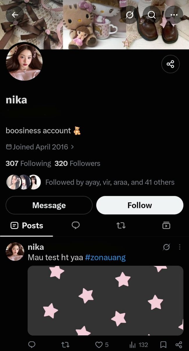 cvroissan's tweet photo. wts acc f300 masuk htmt #zonauang 

♡. acc sehat, no minus
♡. verif hotmail
♡. masuk htmt deres

💌 https://t.co/M9PjXhtB1A https://t.co/MrTl8n3XkM