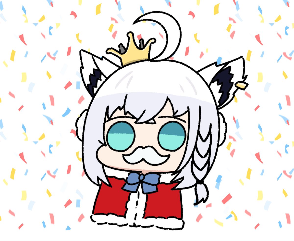 yamabuki216's tweet photo. おめでとうございます！*\(^o^)/*🎉🎊🍾
(っ ᐕ)╮=͟͟͞㊗️
　(っ ᐕ)╮=͟͟͞🎂
 #絵フブキ #白上フブキ生誕2026 https://t.co/wsqzR2hfCB