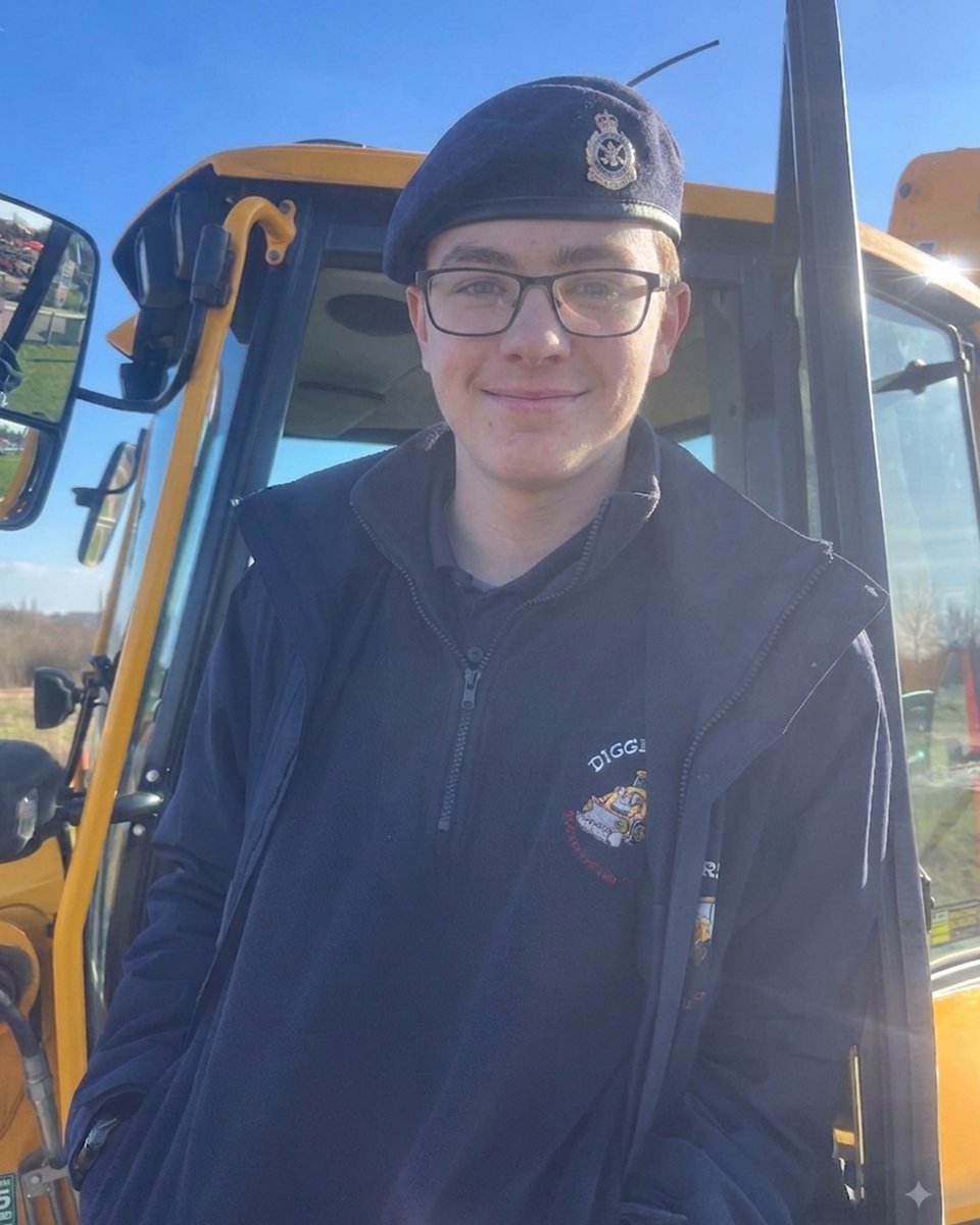 Diggerland_UK's tweet photo. This National Cadets Week, we’re celebrating UK Cadet Forces members everywhere. This includes several young team members working right here at Diggerland! 🫡

Read all about it in our latest blog post: https://t.co/tbgRKHasar

#NationalCadetsWeek #Cadets https://t.co/XAQuQZPt3P