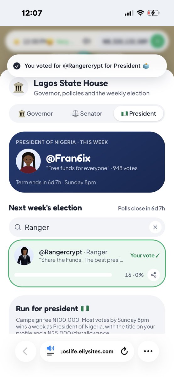 Morgie_boy's tweet photo. @rangercrypt @we3hustle Voted boss
username: mrmorgan https://t.co/LnTy9MV8XN