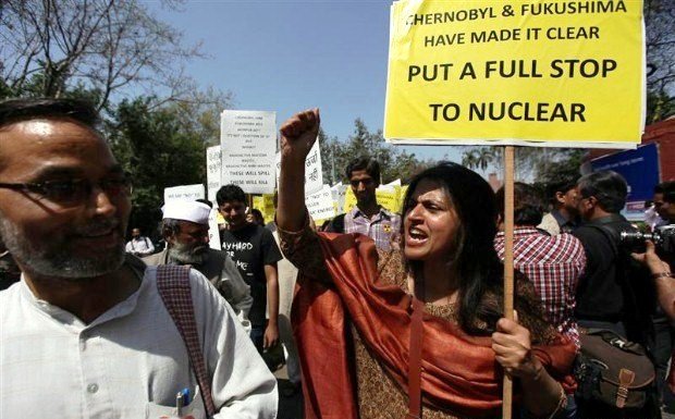 TacticalKuffar's tweet photo. Reality - nuclear sites exist despite stupid protests like these. https://t.co/eObAF28Cph