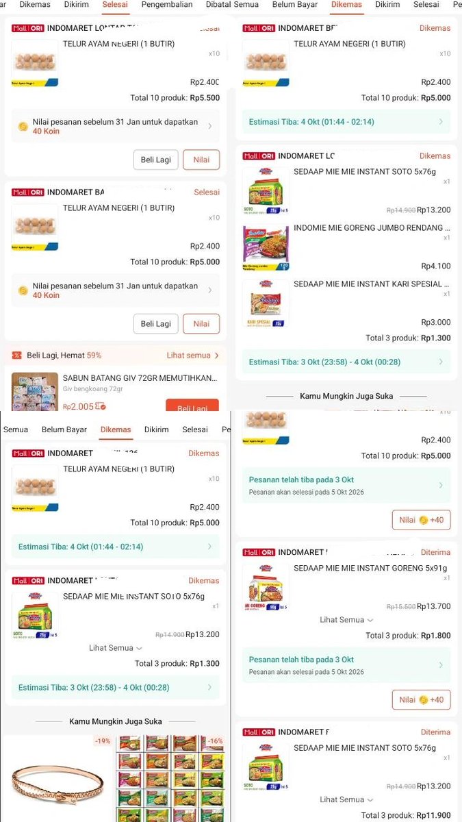 _unknownnd's tweet photo. Makasih shopee semenjak tau hack nya jadi bisa nyetok kebutuhan dengan harga receh, love sekebonn🫶 https://t.co/SKMUa6ZSBb