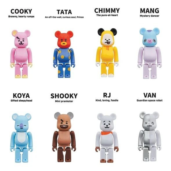 kookyun's tweet photo. BTS × BE@RBRICK

( 2026 , 2019 , 2015 and bt21 2020) https://t.co/Xdh6FzHOi3