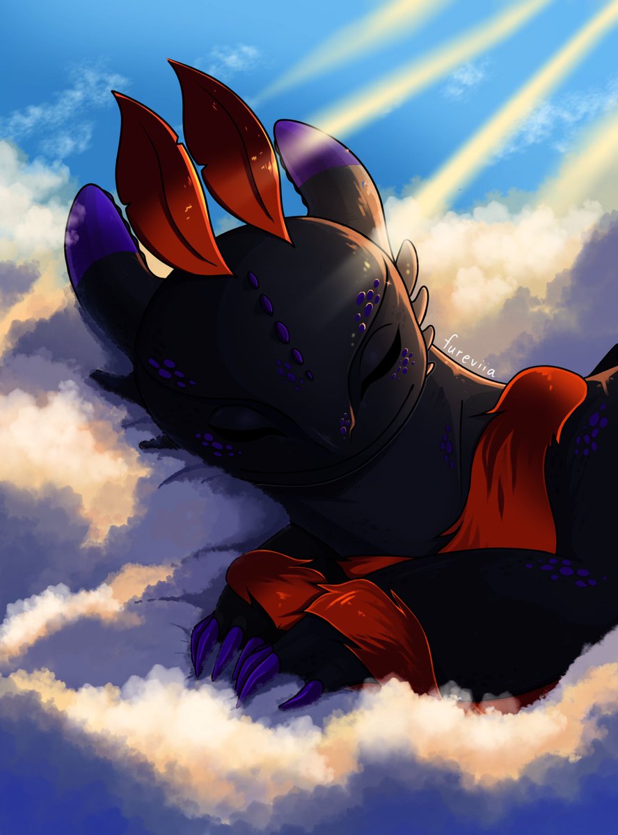 fureviia's tweet photo. Clouds commission for @DragonGod2000 
-
#httyd #howtotrainyourdragon #procreate #art https://t.co/qqKLAKgXpp