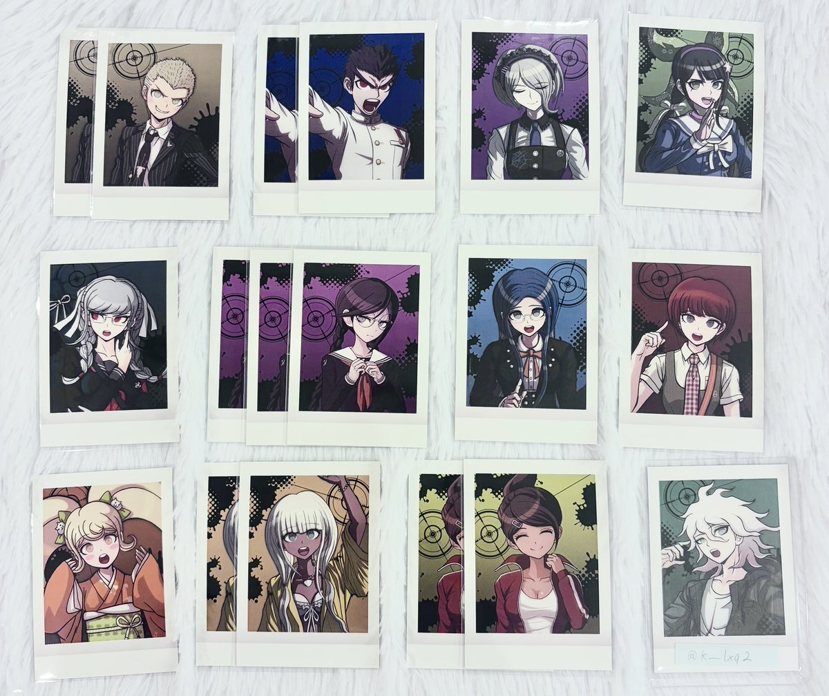 txq_08's tweet photo. ダンガンロンパ ダンロン 交換 譲渡 ぱしゃこれ カード

譲)画像1~3

求)狛枝>>苗木

郵送のみ
ご不快でなければ比率違い可能です。
1点からでも気軽にお声がけ下さい🙇🏻‍♀️
詳細リプ欄⬇️ https://t.co/SOz0dxoD5L