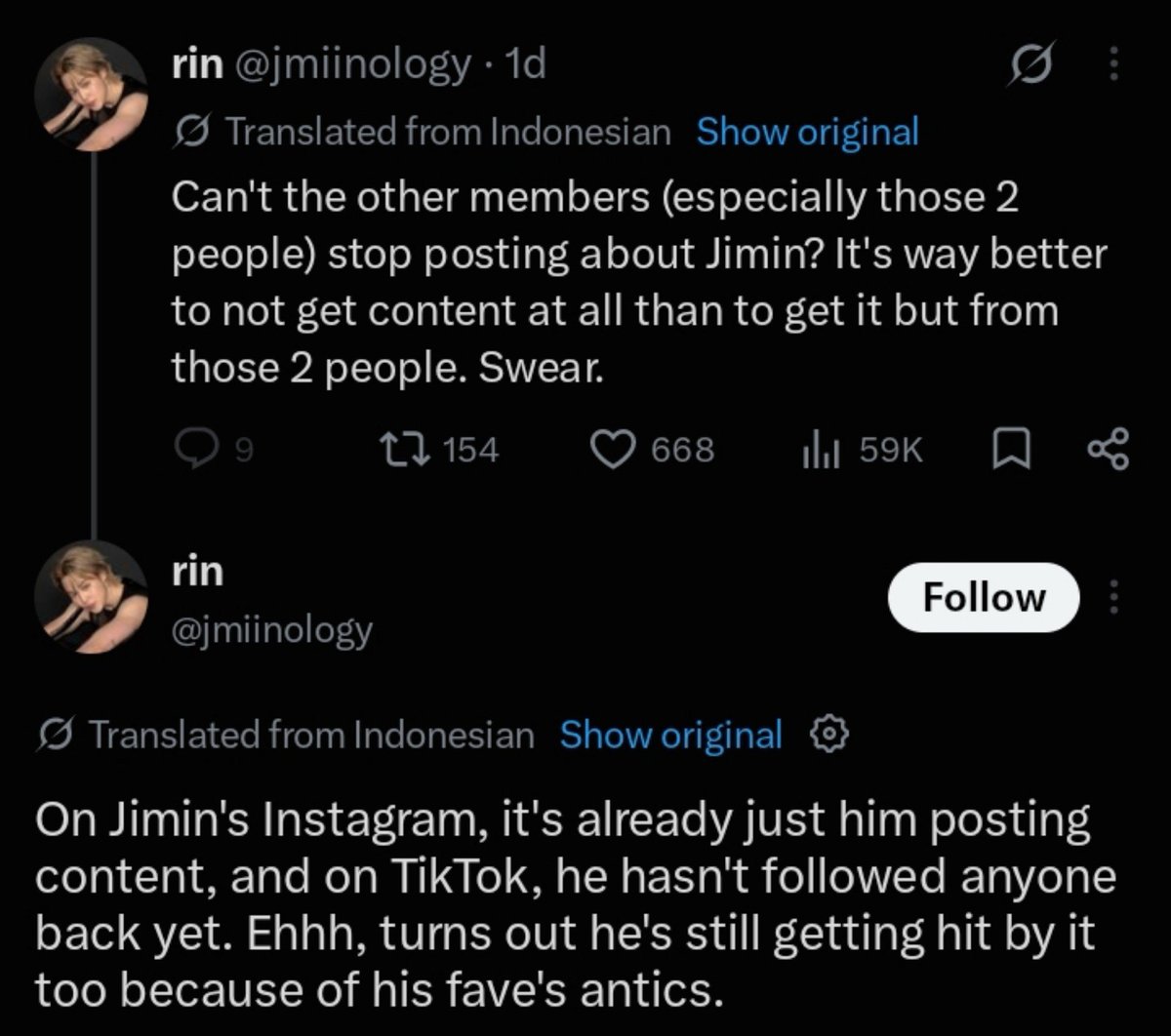 thvtigered's tweet photo. pjms today: how dare he post my fave
pjms these past months: how dare he exclude my fave

you can never win with them omg 😭 crying all these months n harassing tae cause jm was "excluded" from tae's photo w jk &amp; jhope, only to be mad now that he is included https://t.co/pkIcZ0QBMf