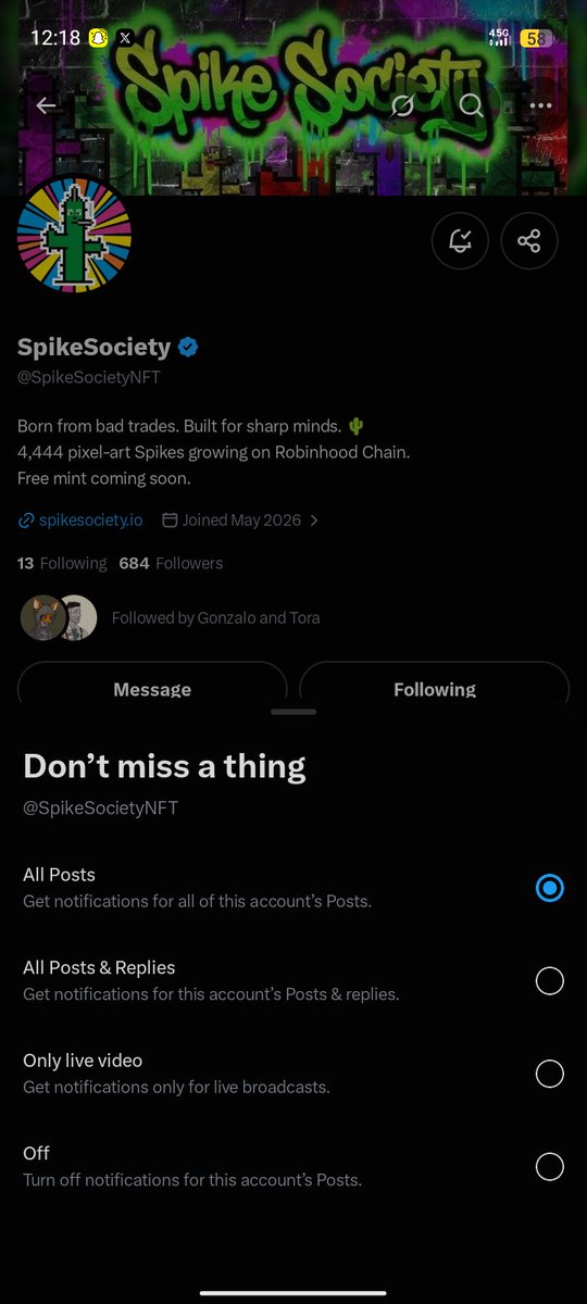 _TimiOnChain's tweet photo. @GonzalitoSNFT @CCactusFamily @SpikeSocietyNFT 0xf5655Aa5dB4cDf8C50bED5aE50A7625754495a23 

Can I win ? https://t.co/0RmEgRBoAn