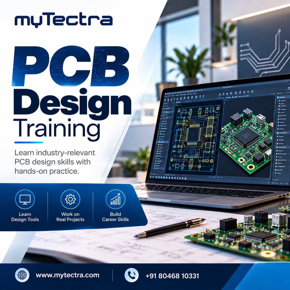 mytectra's tweet photo. ๐Build PCB Design skills with myTectra!
๐กWant to start your PCB Design journey? Comment PCB
๐https://t.co/0QD6cadiqC
๐80468 10331
#PCBDesign #PCBDesignTraining #ElectronicsDesign #CircuitDesign #EmbeddedSystems #TechnicalTraining #ITTraining https://t.co/A7seBEh7nG