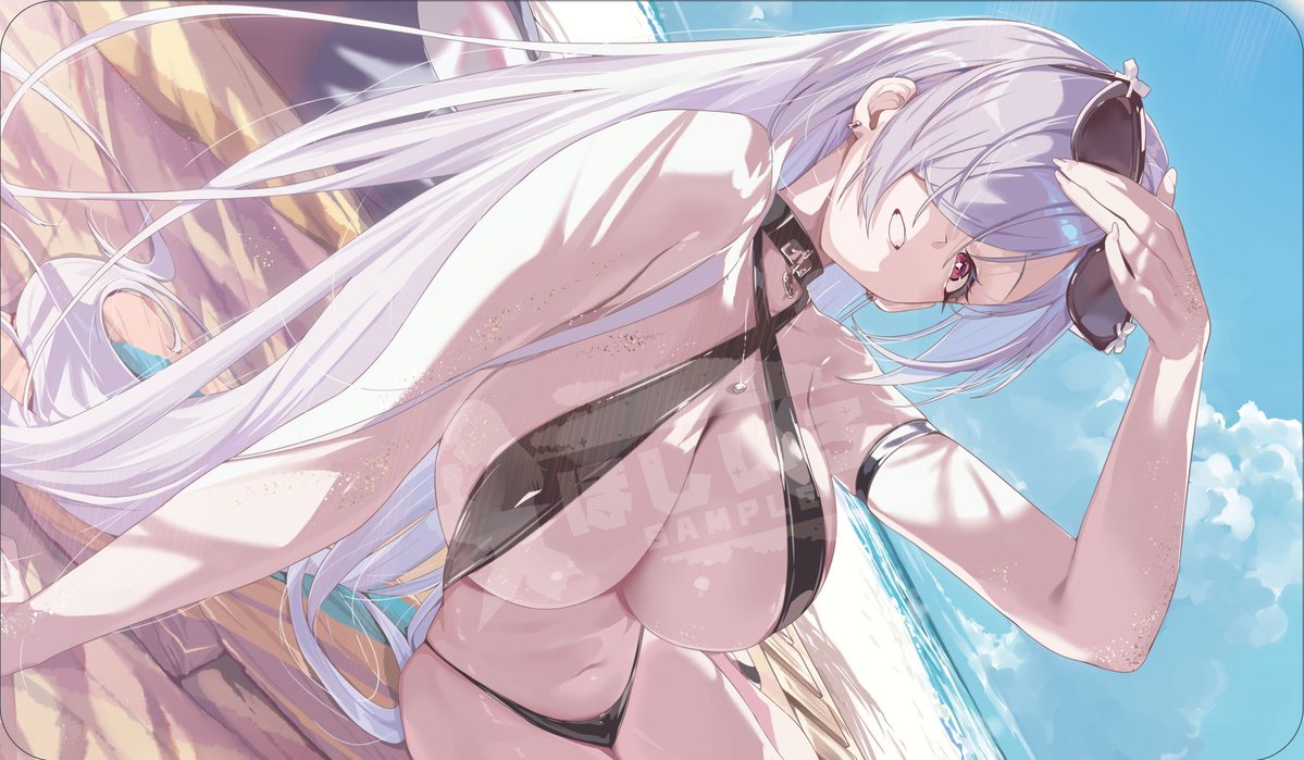 aqua_creator_tw's tweet photo. COMIC1☆29 キャンペーン 2
COMIC1☆29で頒布予定水着シンデレラのスリーブとプレイマットセットを抽選で１名様にプレゼント！      
参加方法はフォロー&amp;このツイートをRT！               
締め切りは2026年10月18日23時59分まで https://t.co/XUNbWIb4tK